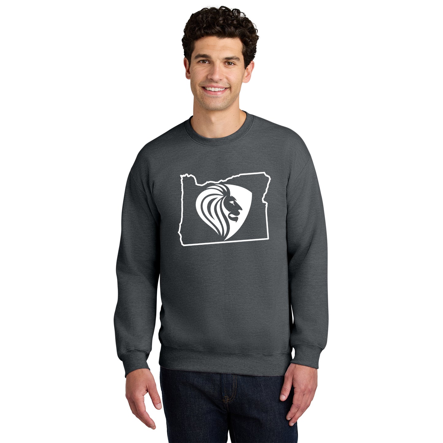 FBCOR State Unisex Crewneck - White