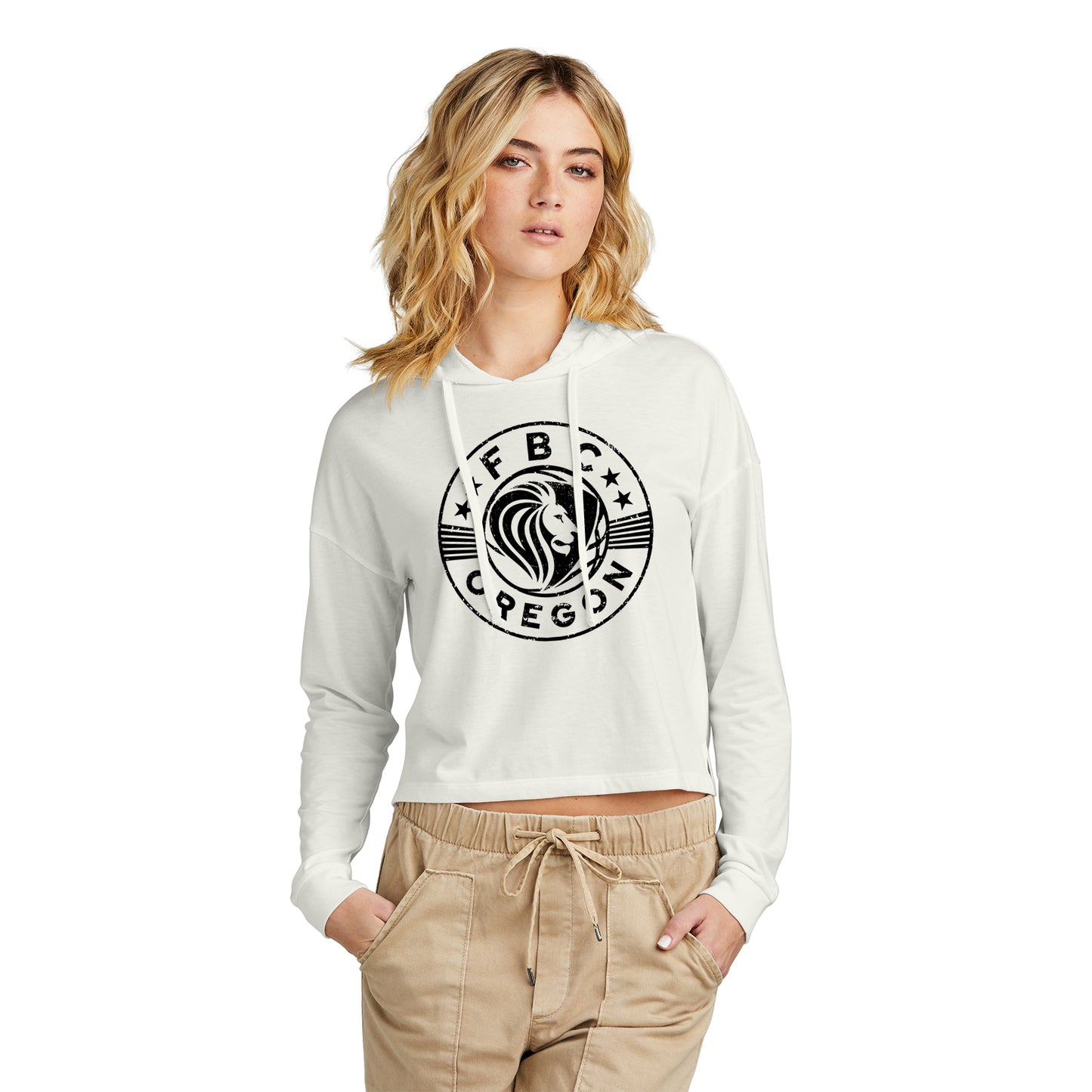 FBCOR Shield Women’s Box Cut Lt. Hoodie - Black