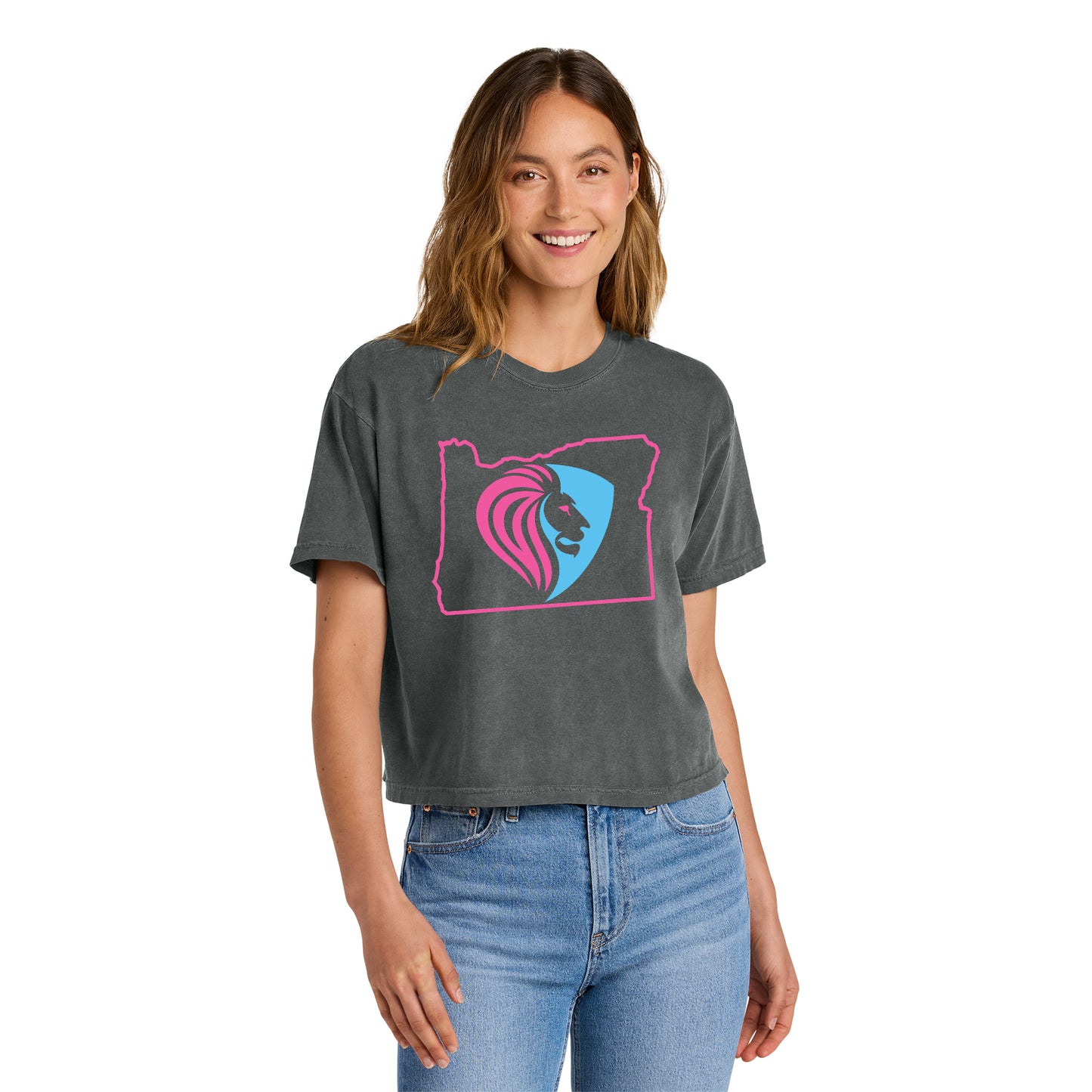 FBCOR State Women’s Heavyweight Boxy Tee - Color