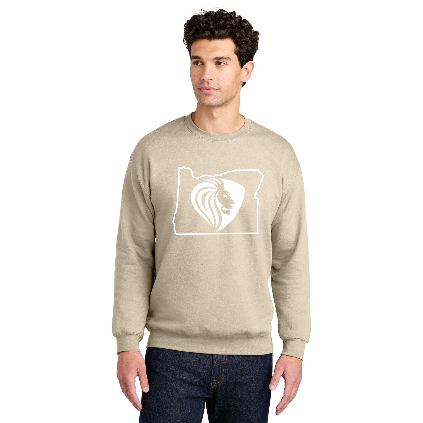 FBCOR State Unisex Crewneck - White