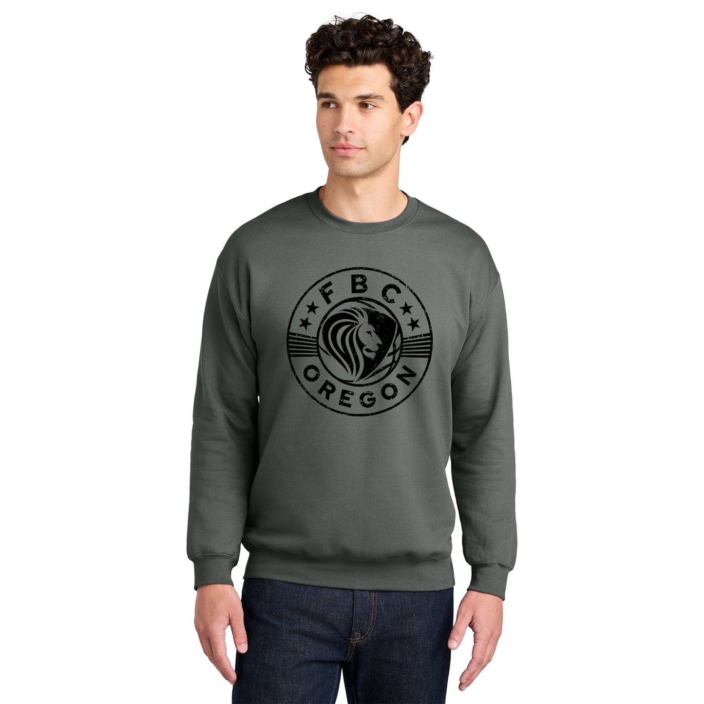 FBCOR Shield Unisex Crewneck - Black