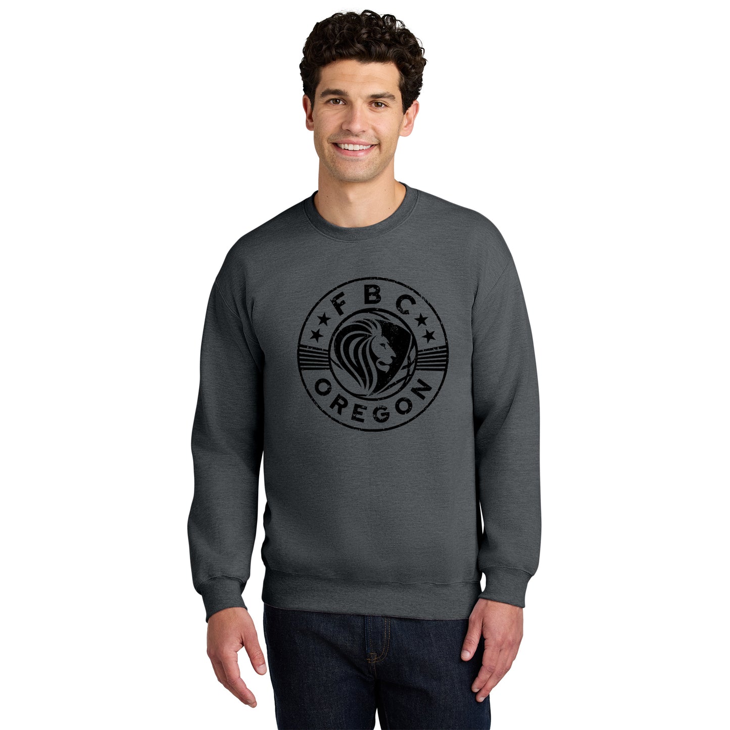 FBCOR Shield Unisex Crewneck - Black