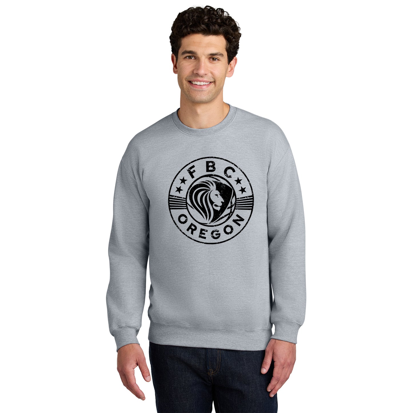 FBCOR Shield Unisex Crewneck - Black