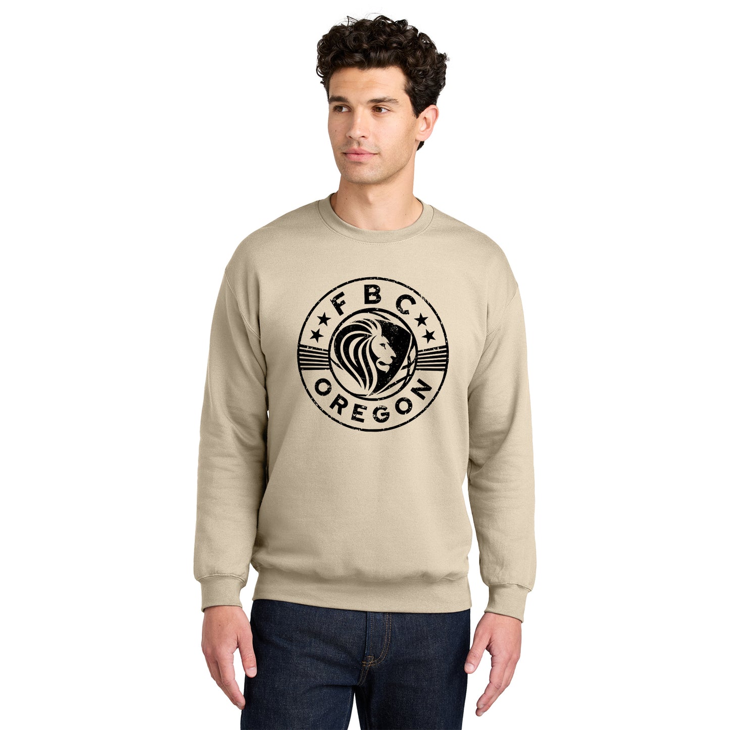 FBCOR Shield Unisex Crewneck - Black