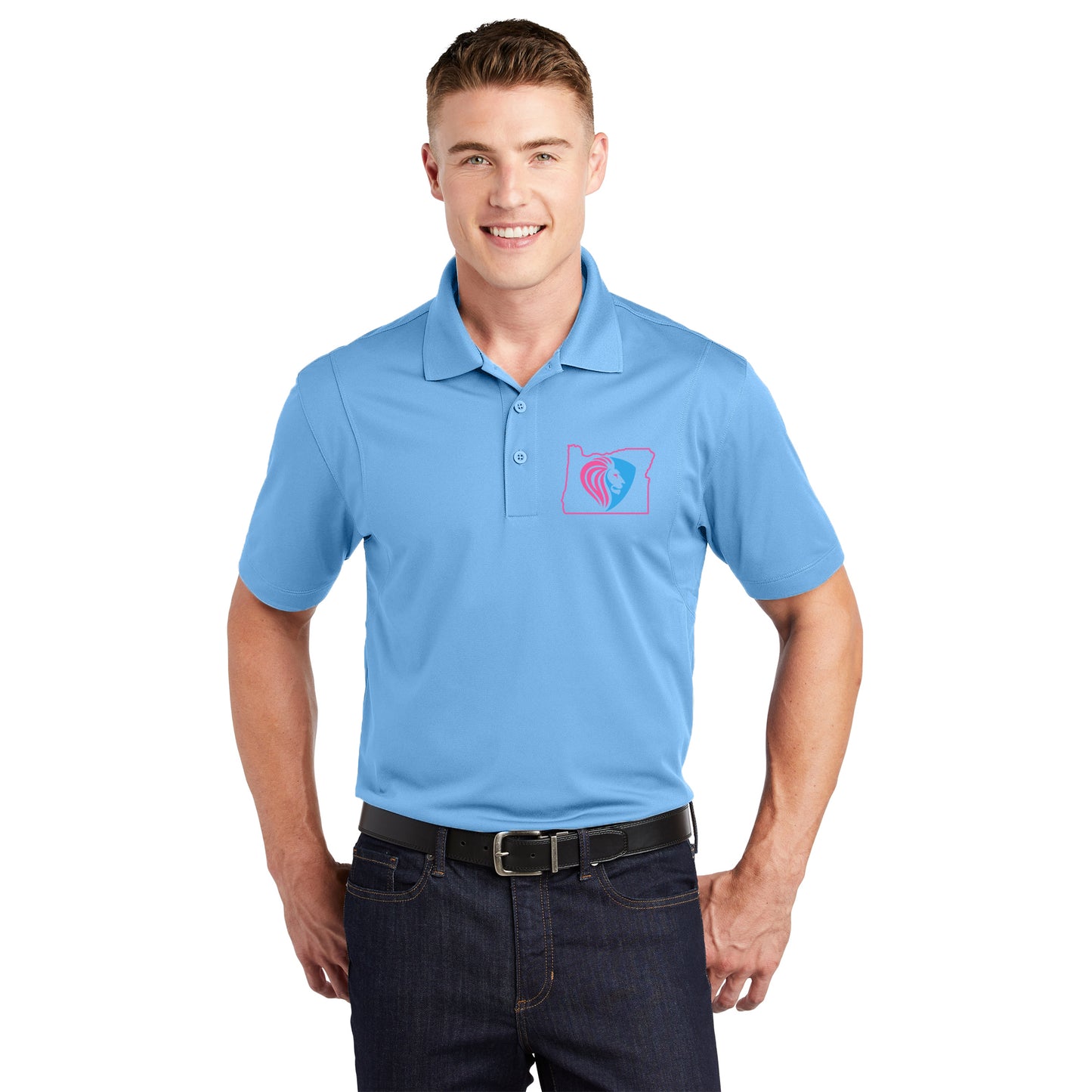 FBCOR State Men’s Polo - Color