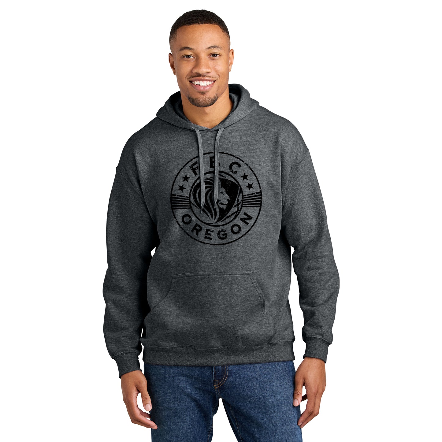 FBCOR Shield Unisex Hoodie - Black