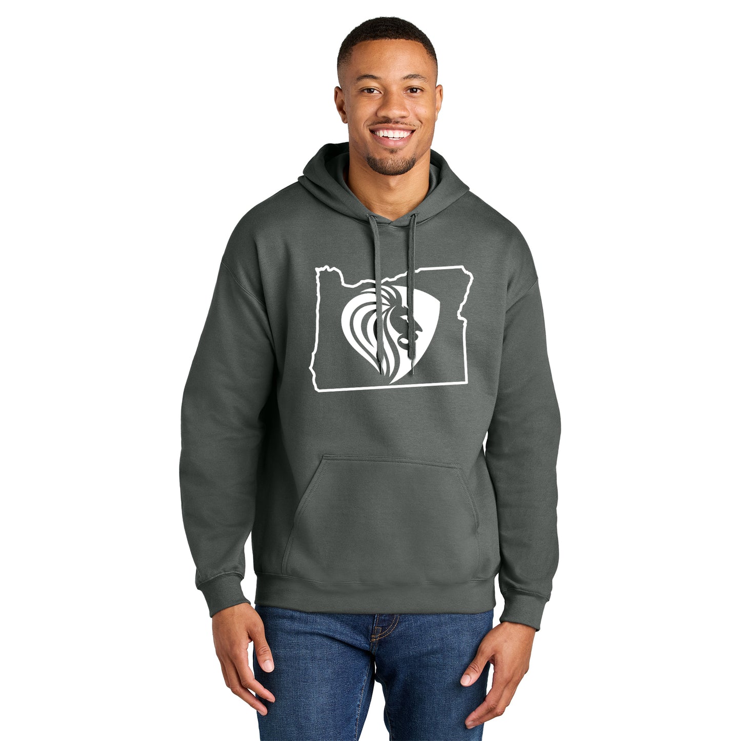 FBCOR State Unisex Hoodie - White