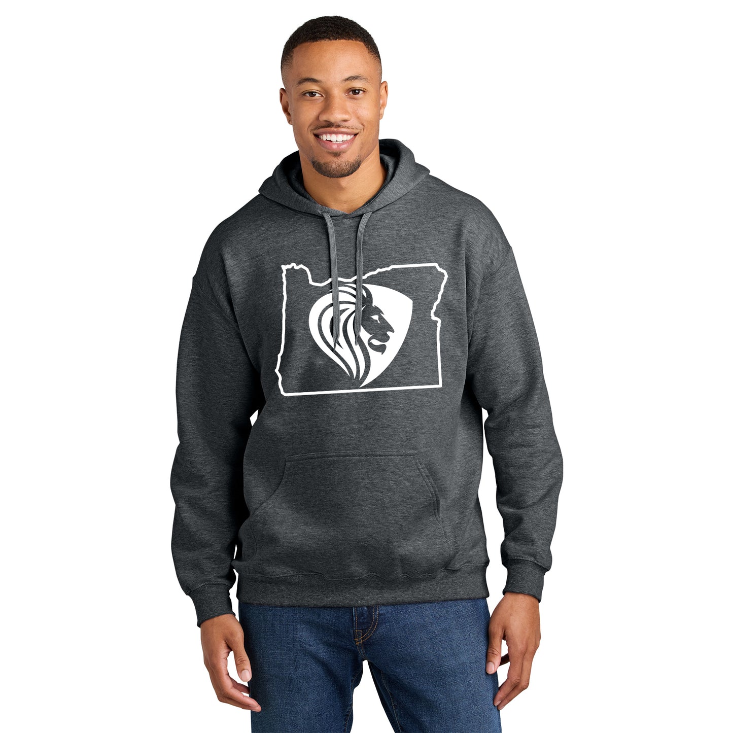 FBCOR State Unisex Hoodie - White
