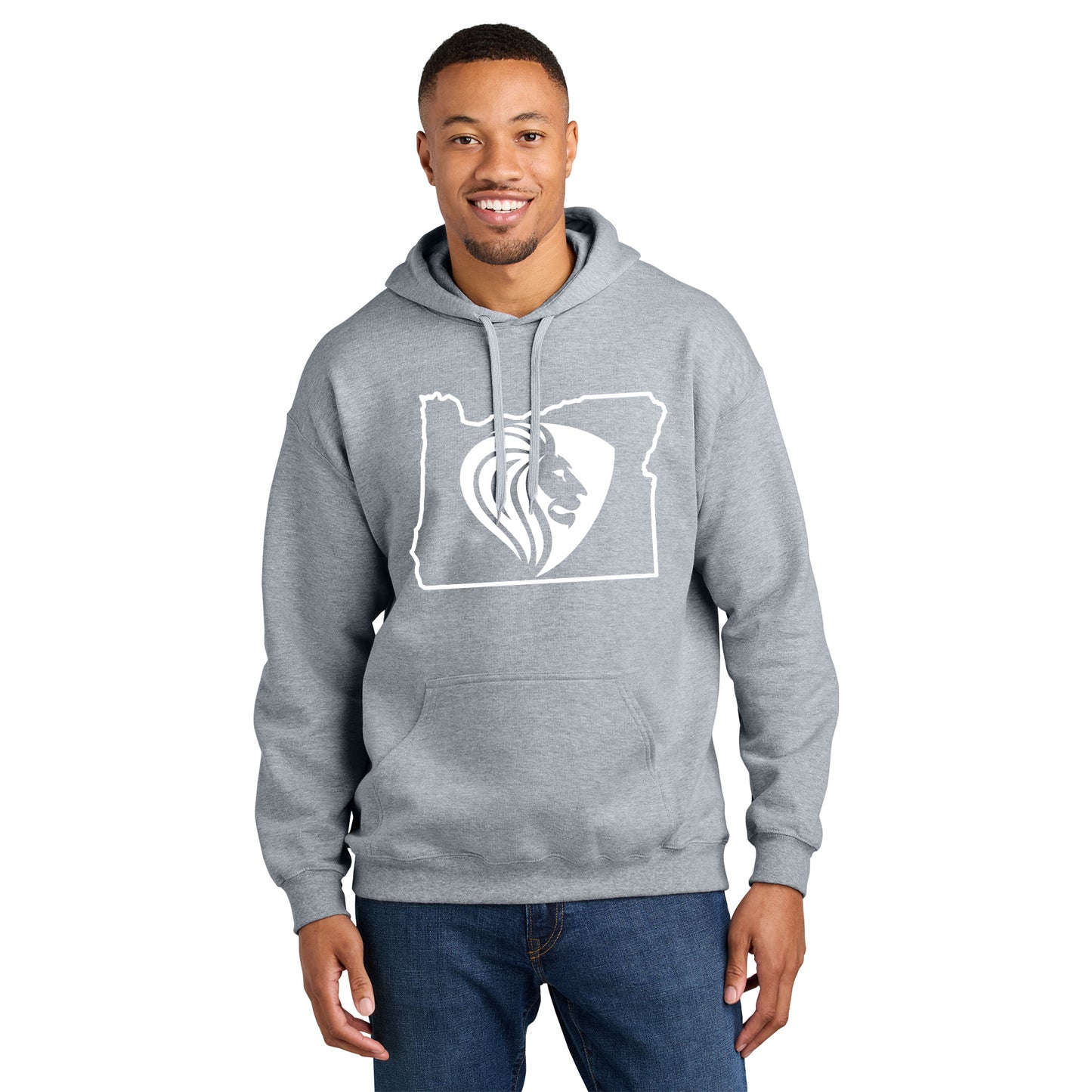 FBCOR State Unisex Hoodie - White
