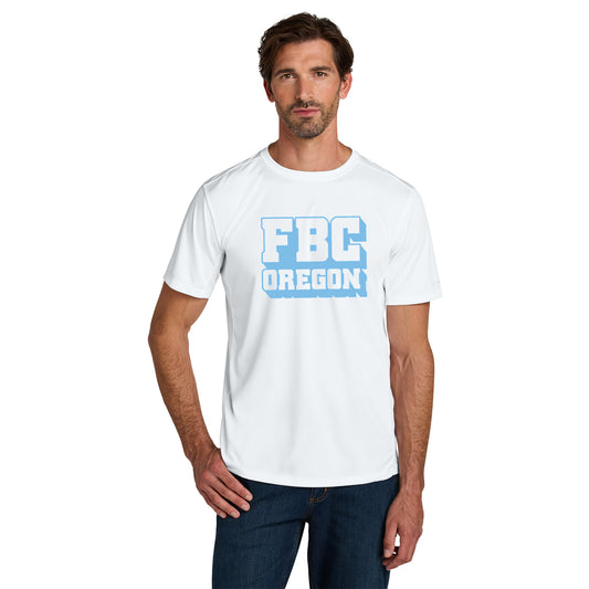 FBCOR Text Unisex Premium Tee - Blue
