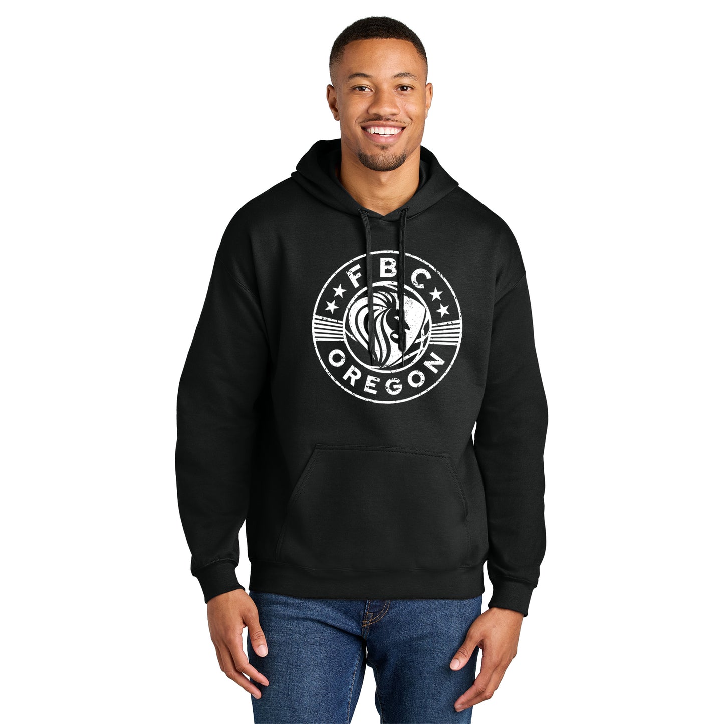 FBCOR Shield Unisex Hoodie - White