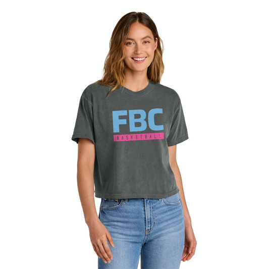FBC B-Ball Women’s Heavyweight Boxy Tee - Color