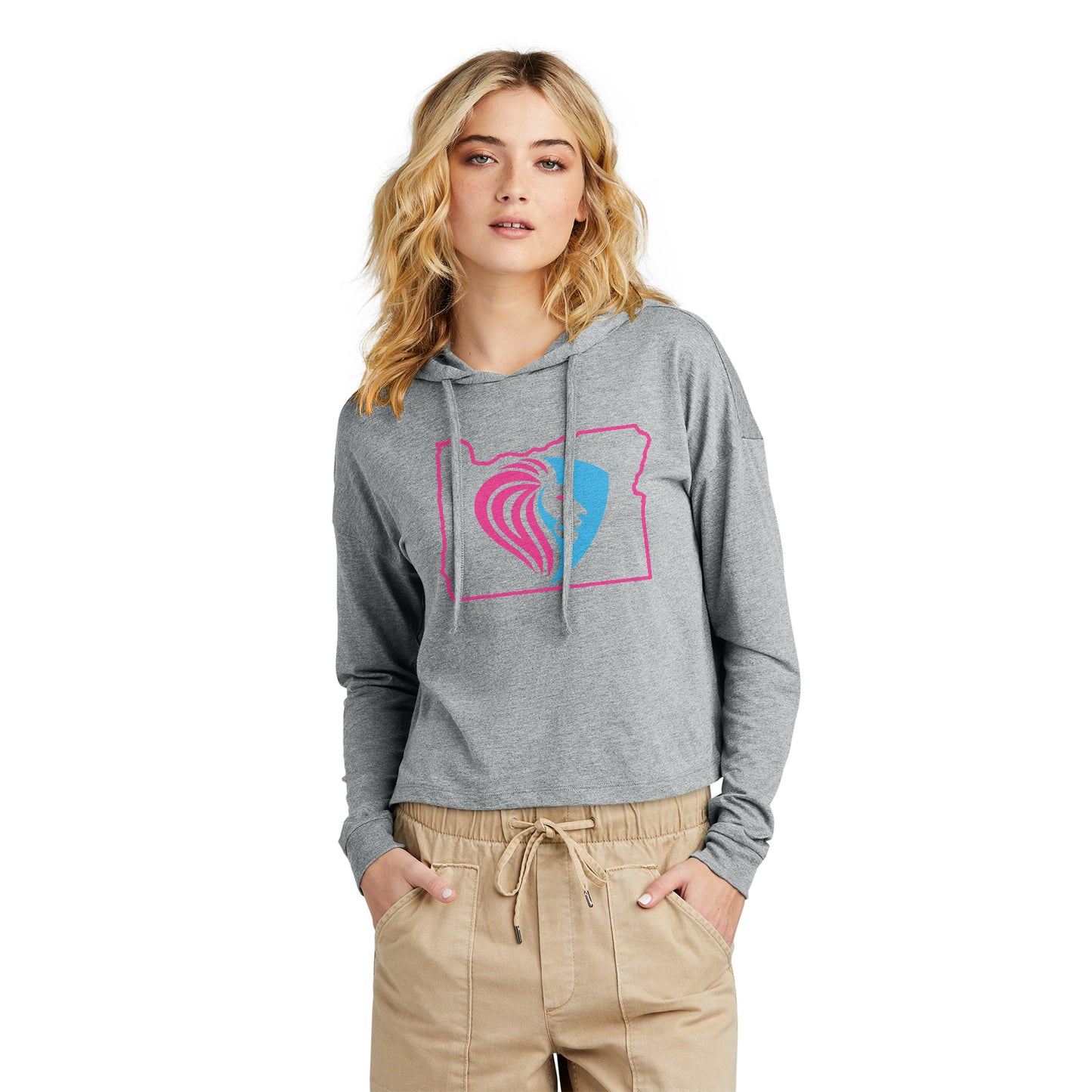 FBCOR State Women’s Box Cut Lt. Hoodie - color