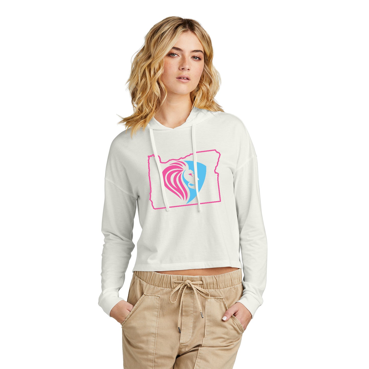 FBCOR State Women’s Box Cut Lt. Hoodie - color